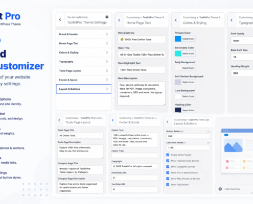 Multi Tool & SEO Tools WordPress Theme with 190+ Web Tools SEO Tools WordPress Theme