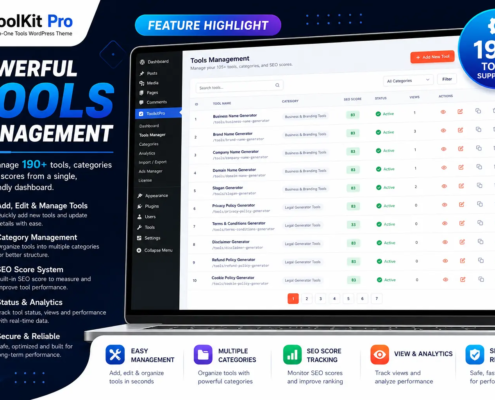 tools manager